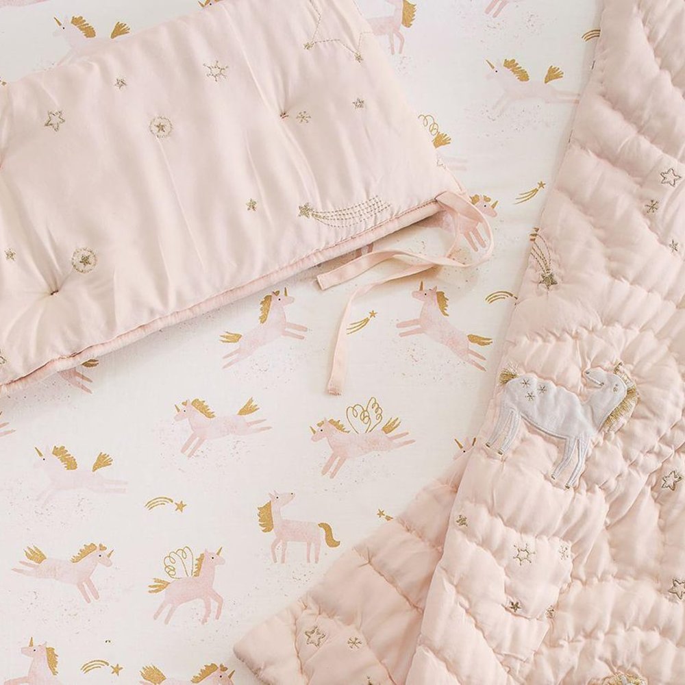 Pottery Barn Kids Mila Unicorn Baby Bedding